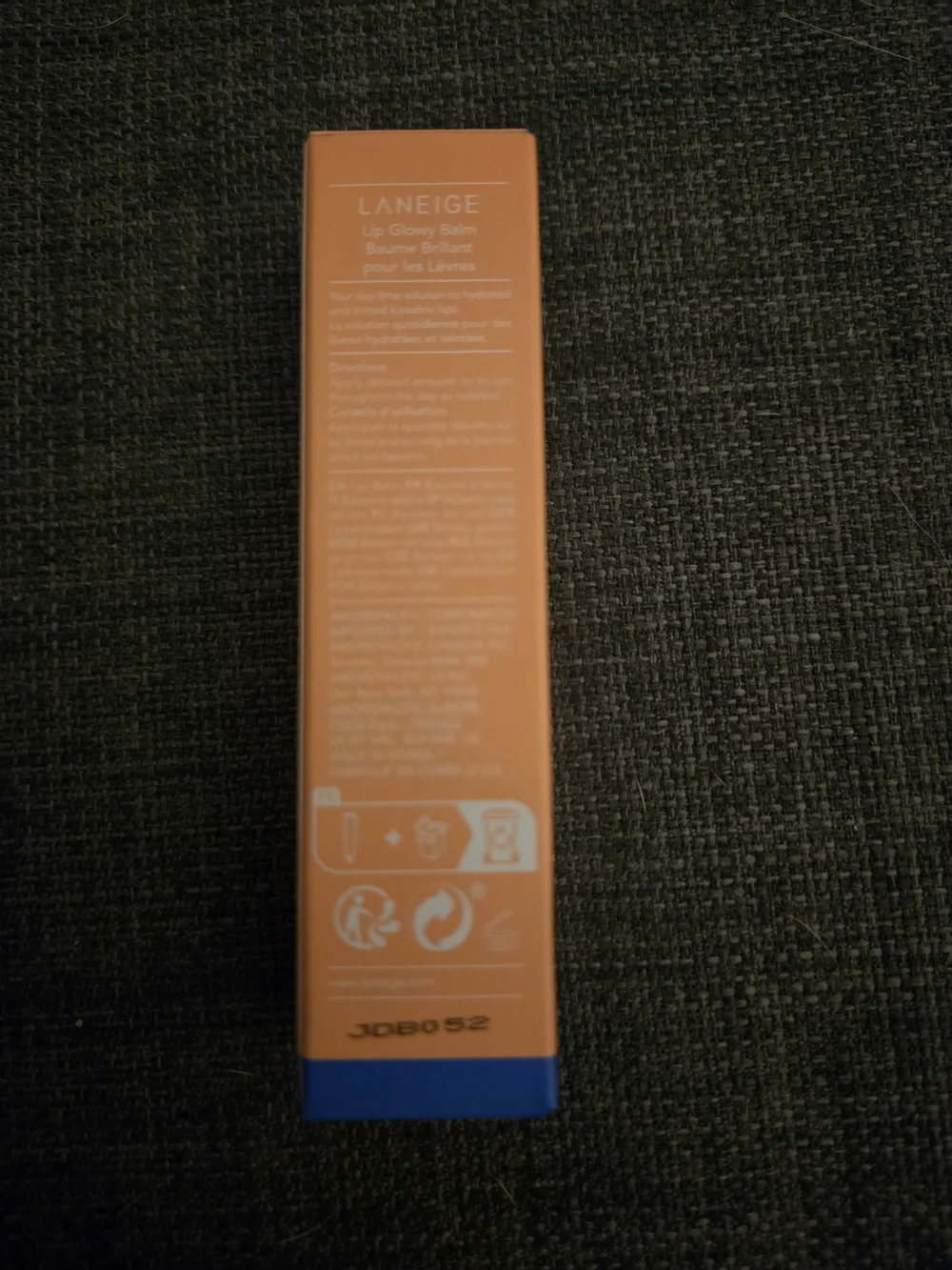 LANEIGE Lip Glowy Balm - Peach Orange